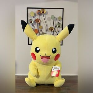 NEW Large 24” Pikachu Pokemon Plush